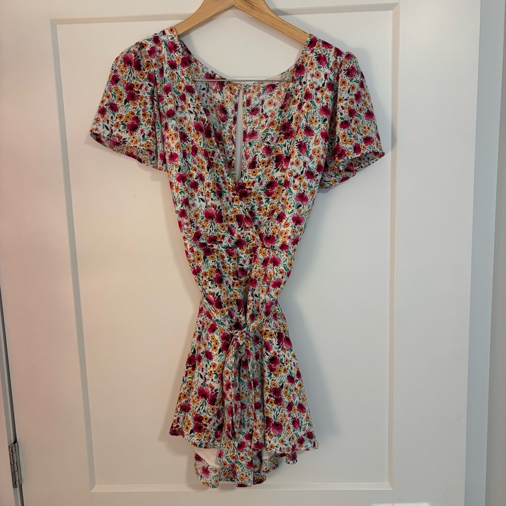 Altar'd State Floral Romper